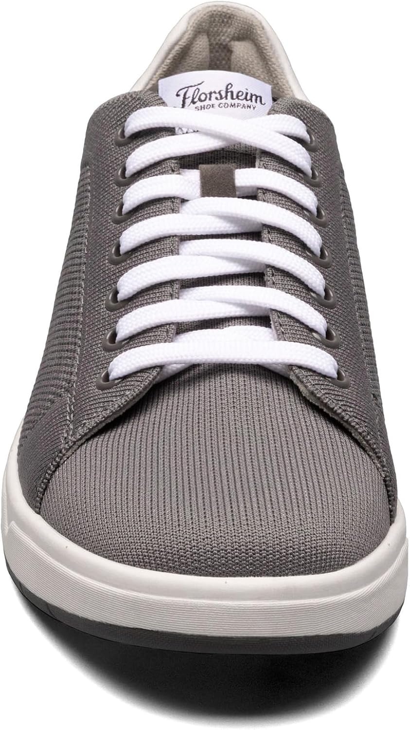 image:imageFlorsheim Heist Lace Knit Lace to Toe Sneaker Mens OxfordGrey