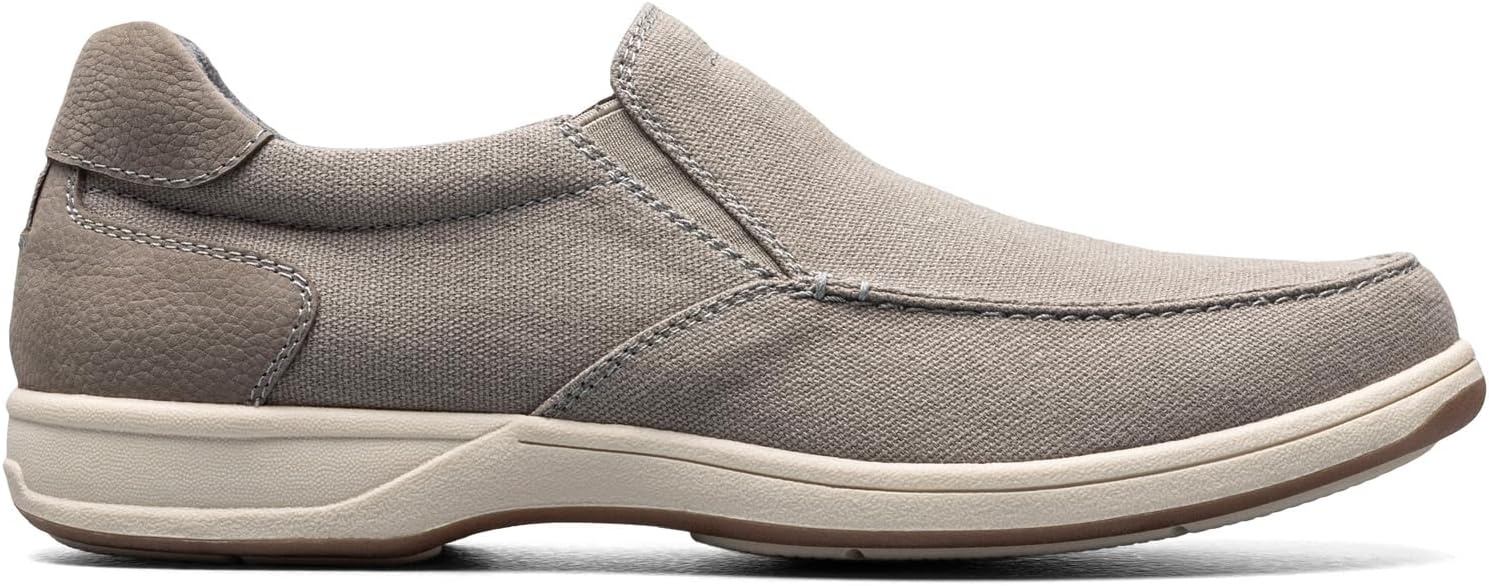image:imageFlorsheim Lakeside Canvas Moc Toe Slip On Mens Slip OnGray Canvas