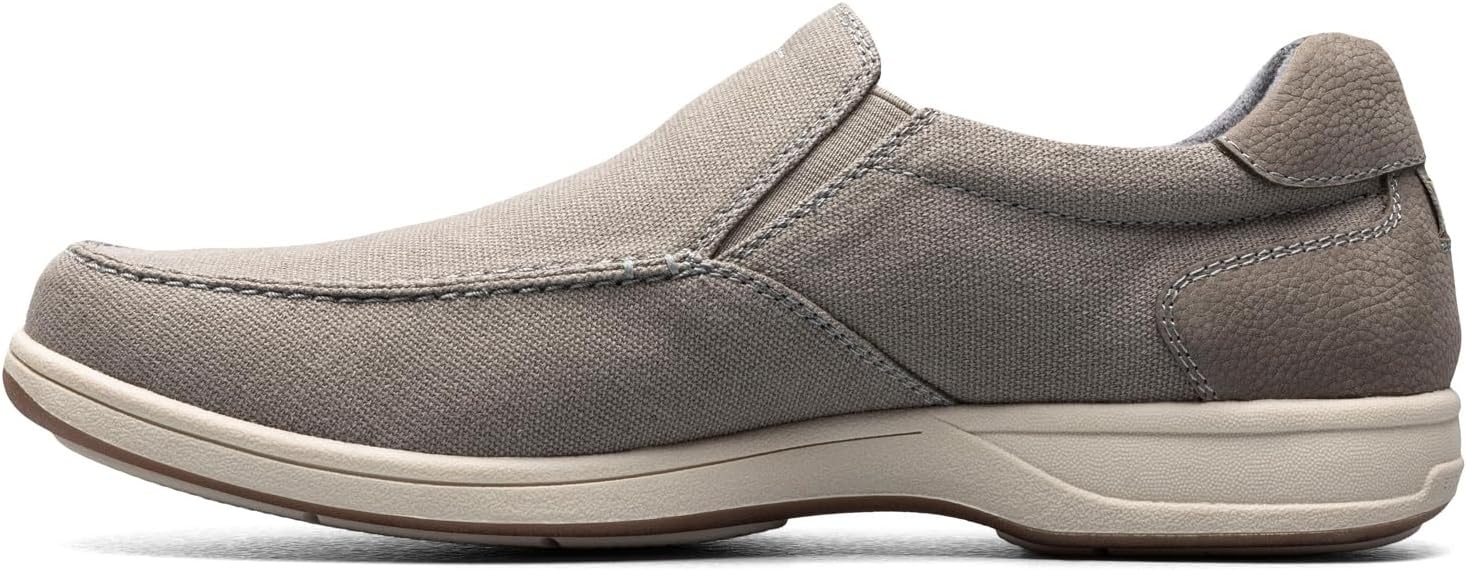 image:imageFlorsheim Lakeside Canvas Moc Toe Slip On Mens Slip OnGray Canvas