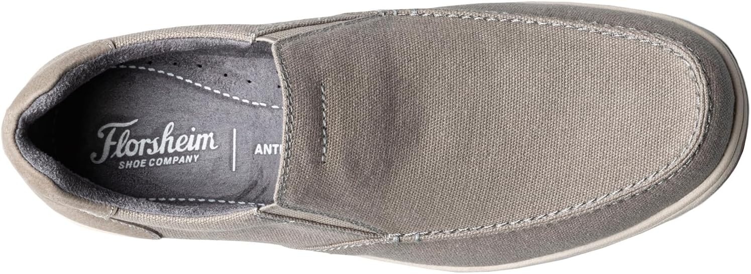 image:imageFlorsheim Lakeside Canvas Moc Toe Slip On Mens Slip OnGrey