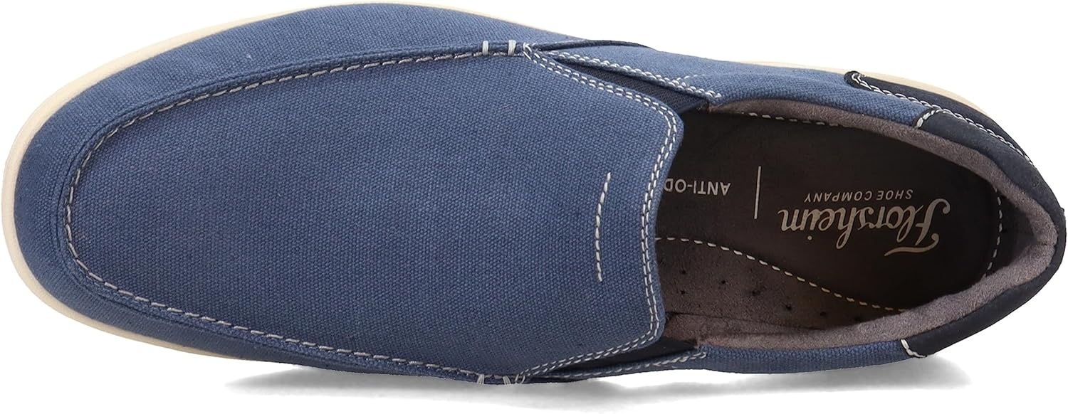 image:imageFlorsheim Lakeside Canvas Moc Toe Slip On Mens Slip OnNavy Nubuck