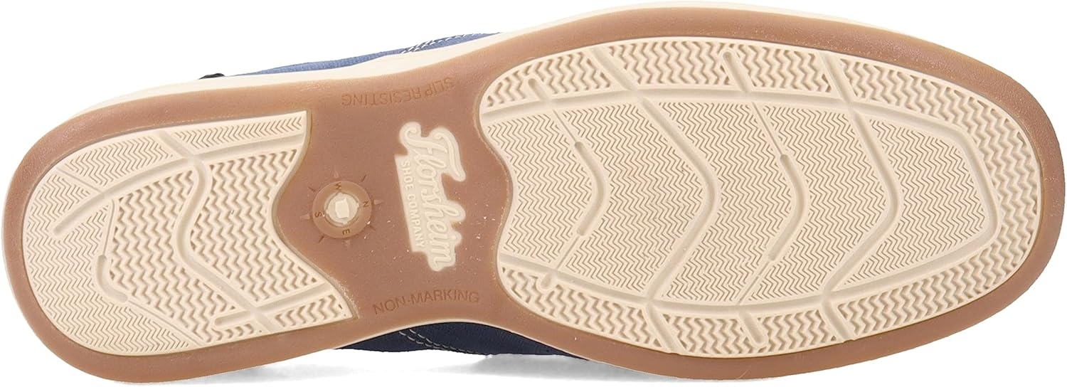 image:imageFlorsheim Lakeside Canvas Moc Toe Slip On Mens Slip OnNavy Nubuck