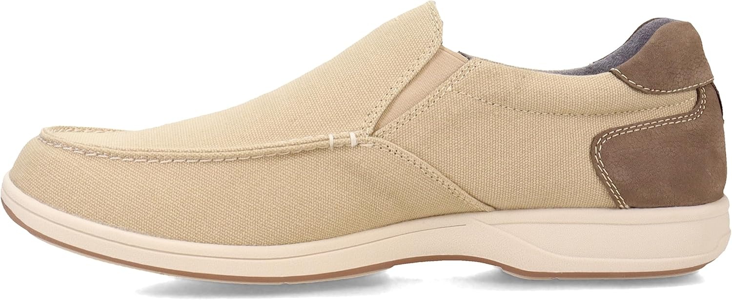 image:imageFlorsheim Lakeside Canvas Moc Toe Slip On Mens Slip OnSand Multi
