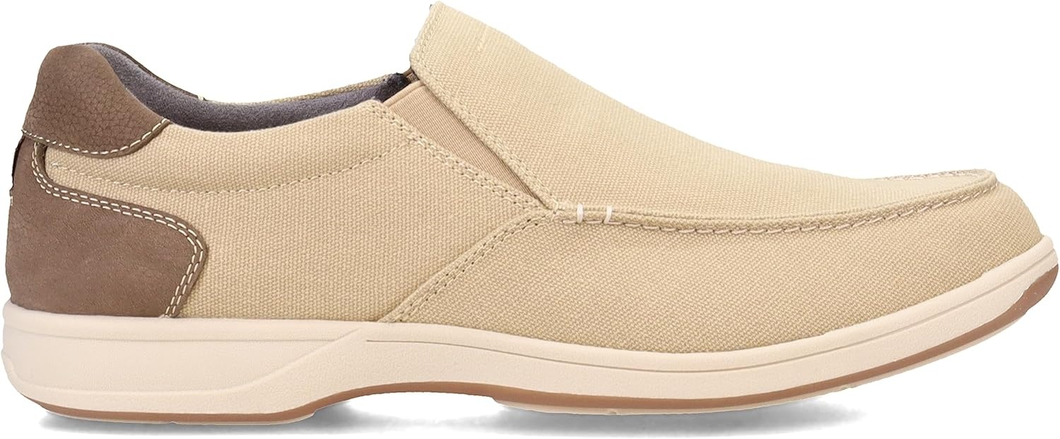 image:imageFlorsheim Lakeside Canvas Moc Toe Slip On Mens Slip OnSand Multi