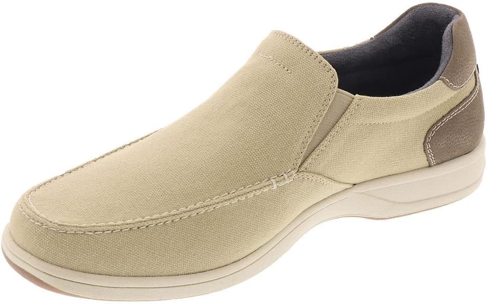 image:imageFlorsheim Lakeside Canvas Moc Toe Slip On Mens Slip OnSandmushroom