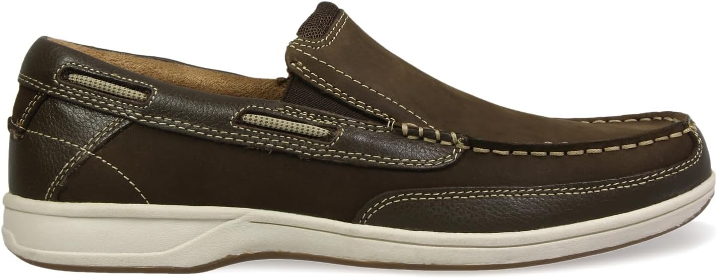image:imageFlorsheim Lakeside Moc Toe Slip On Mens Slip OnBrown Nubuck