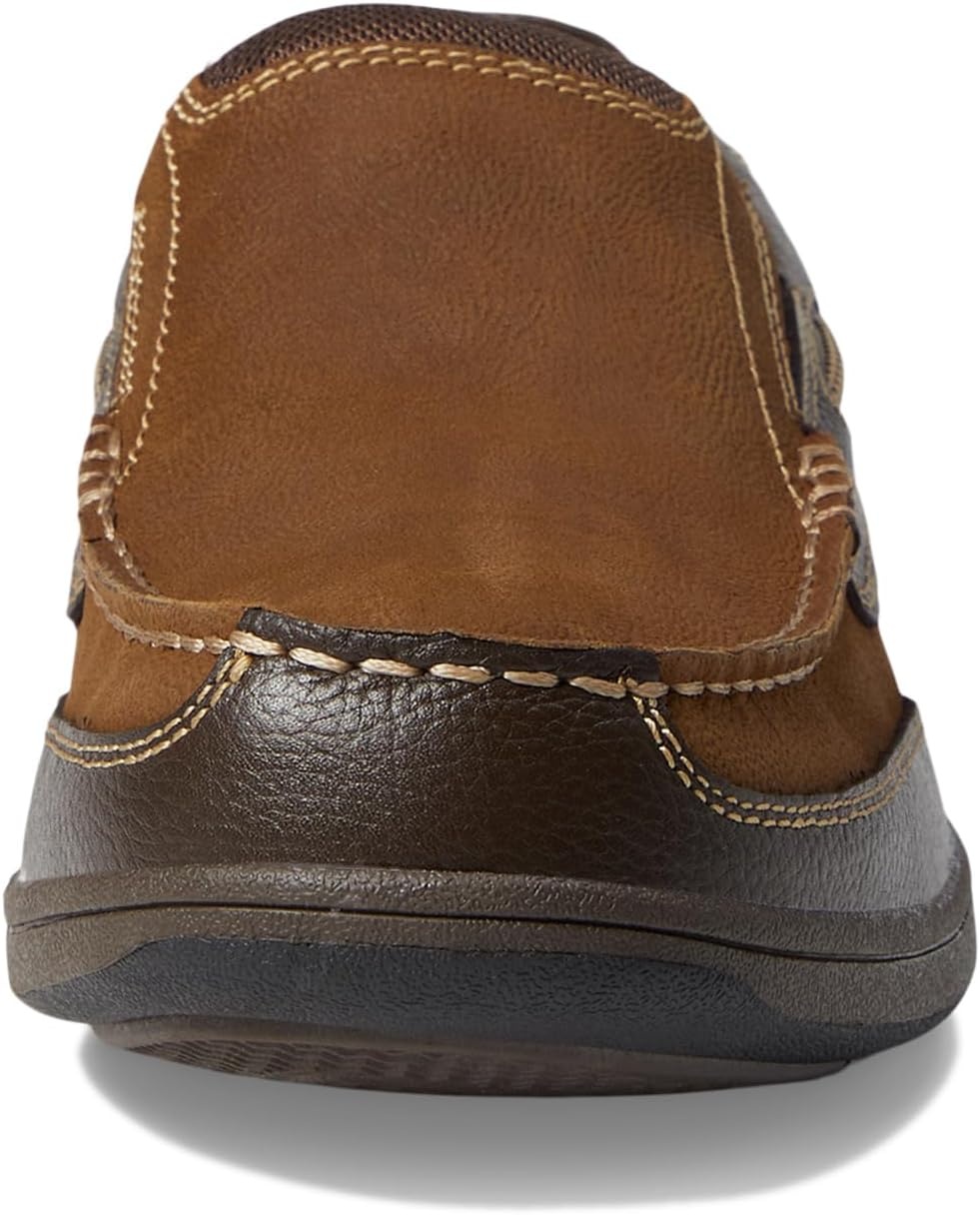 image:imageFlorsheim Lakeside Moc Toe Slip On Mens Slip OnStone Crazy Horse