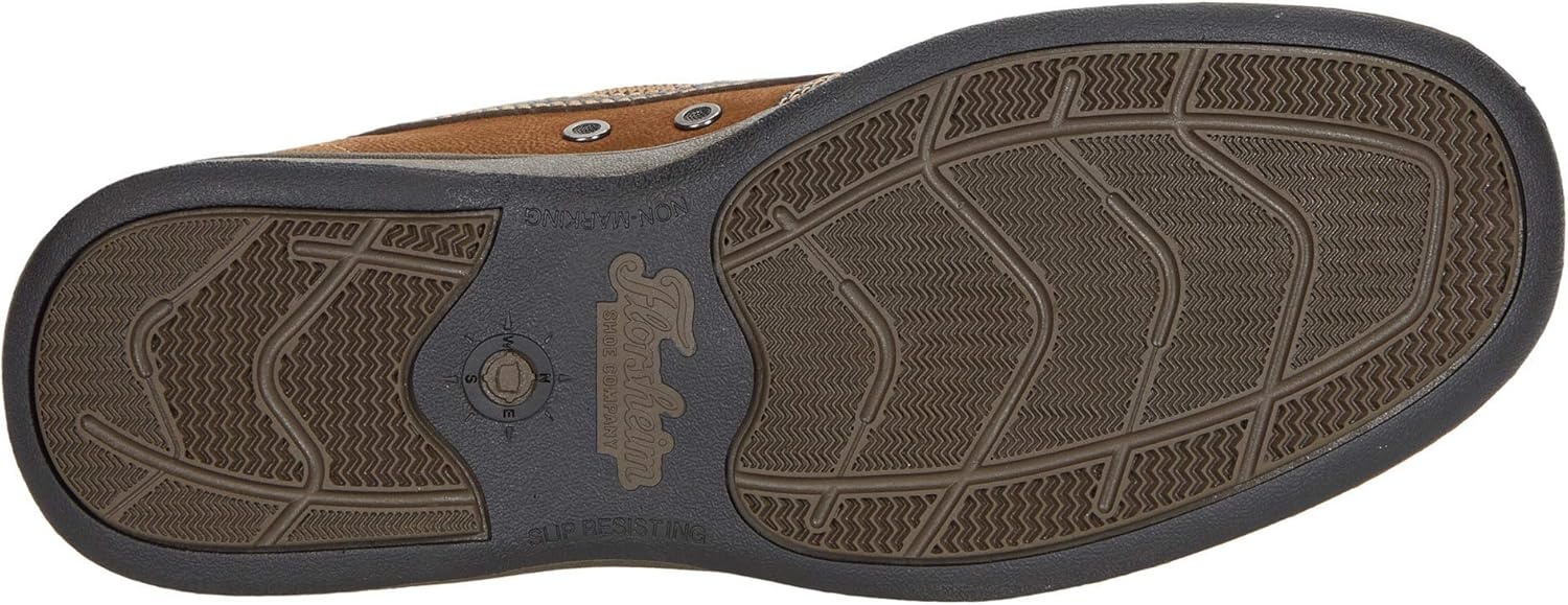 image:imageFlorsheim Lakeside Moc Toe Slip On Mens Slip OnStone Crazy Horse