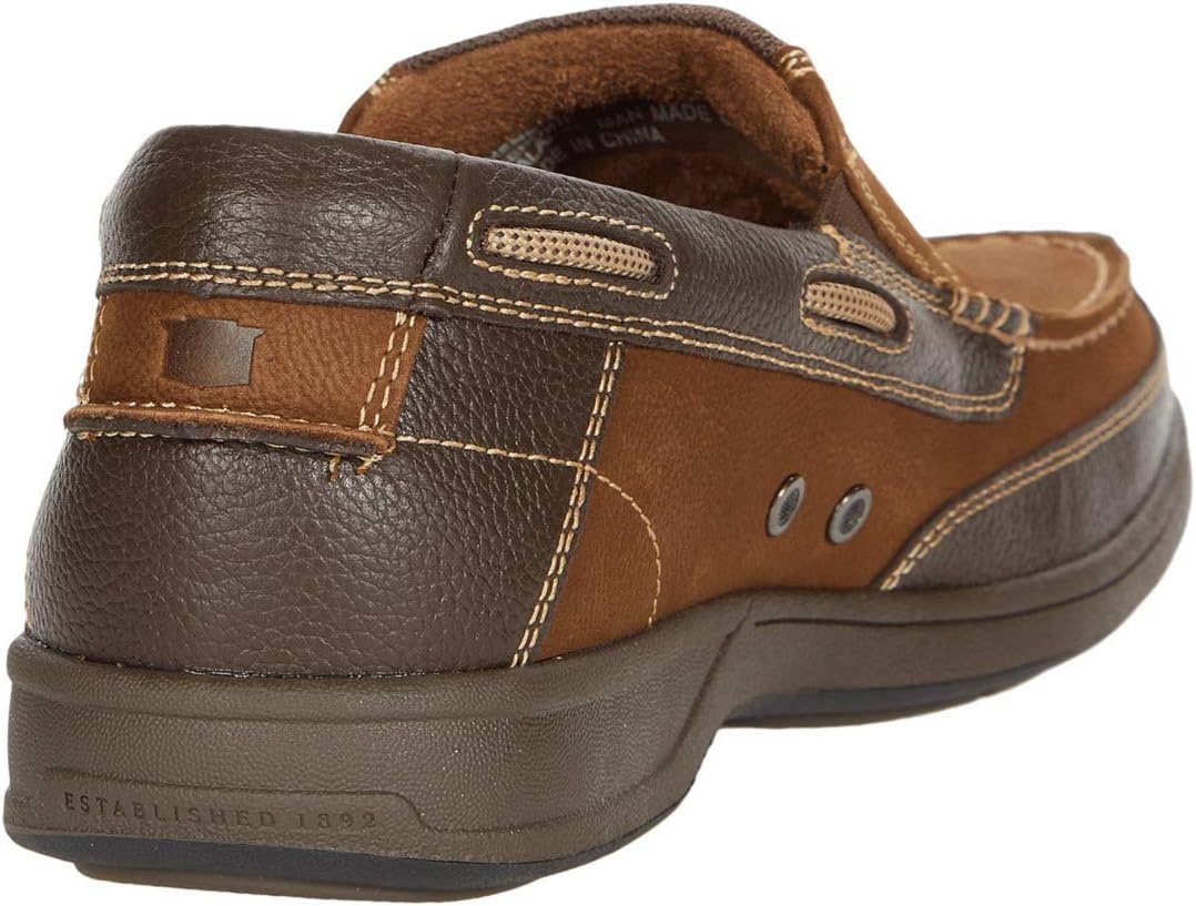 image:imageFlorsheim Lakeside Moc Toe Slip On Mens Slip OnStone Crazy Horse