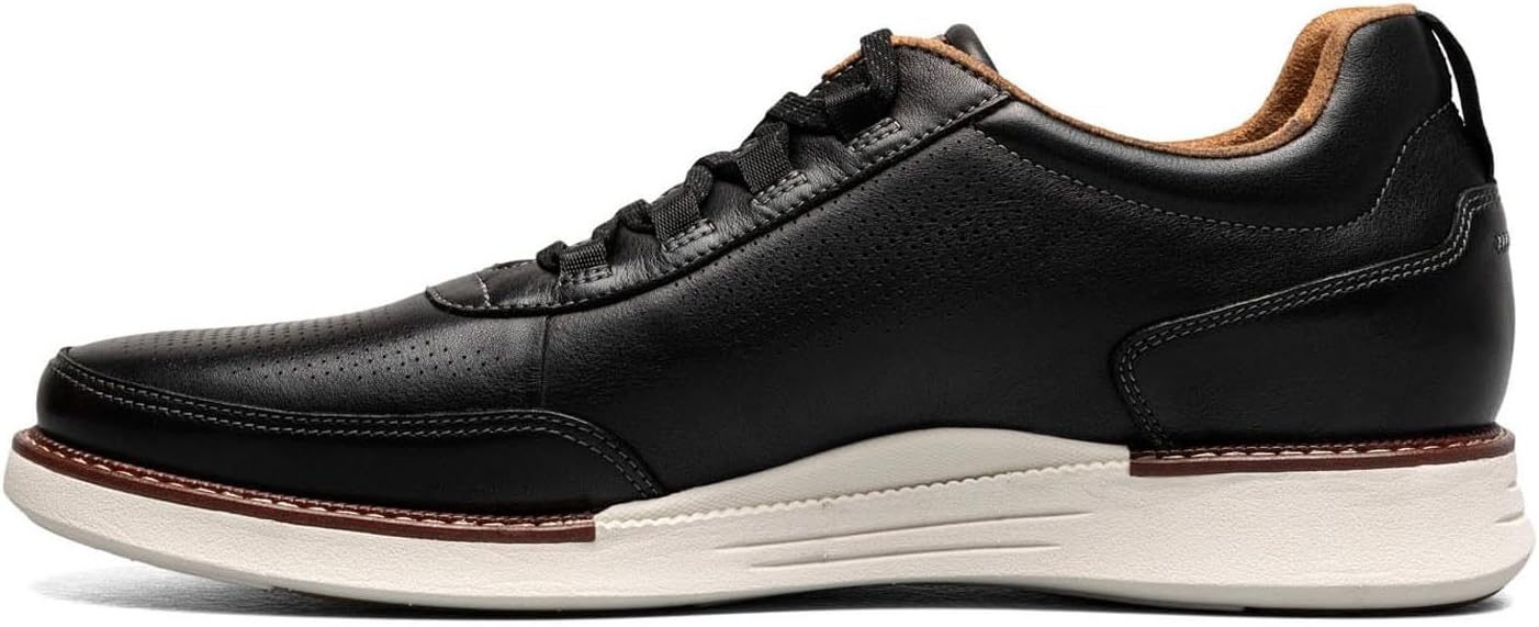 image:imageFlorsheim Launch Elastic Lace SlipOn Mens OxfordBlackWhite