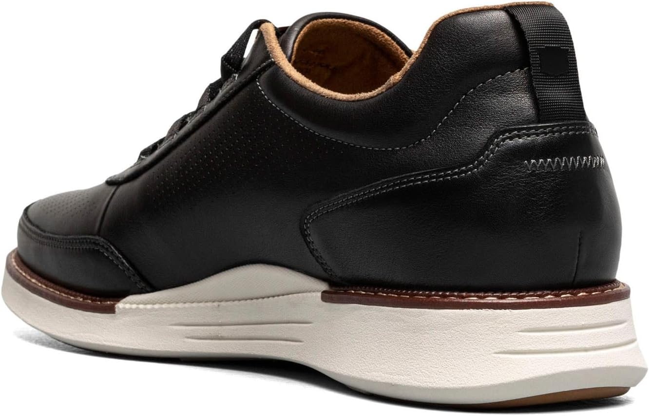 image:imageFlorsheim Launch Elastic Lace SlipOn Mens OxfordBlackWhite