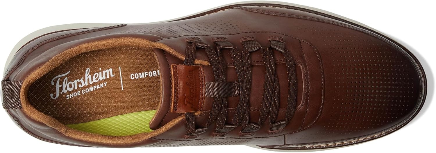 image:imageFlorsheim Launch Elastic Lace SlipOn Mens OxfordBrown