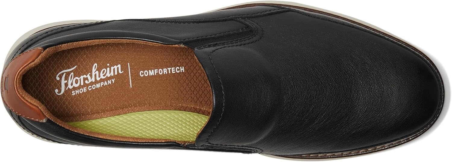 image:imageFlorsheim Launch Moc Toe Slip On Mens Slip OnBlackWhite