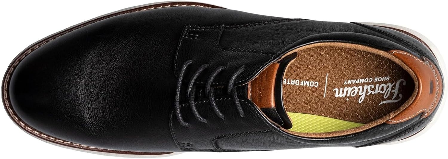 image:imageFlorsheim Launch Plain Toe Oxford Mens OxfordBlackWhite