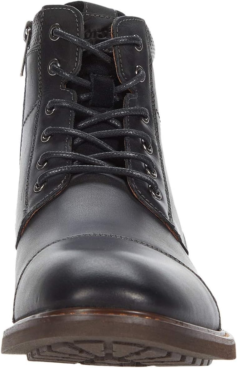 image:imageFlorsheim Lodge Cap Toe Lace Up Boot Mens BootBlack Crazy Horse