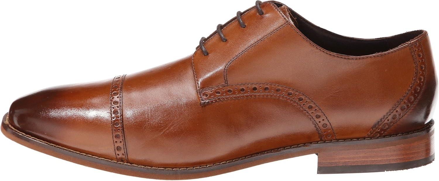 image:imageFlorsheim Mens Castellano Cap Toe OxfordSaddle Tan