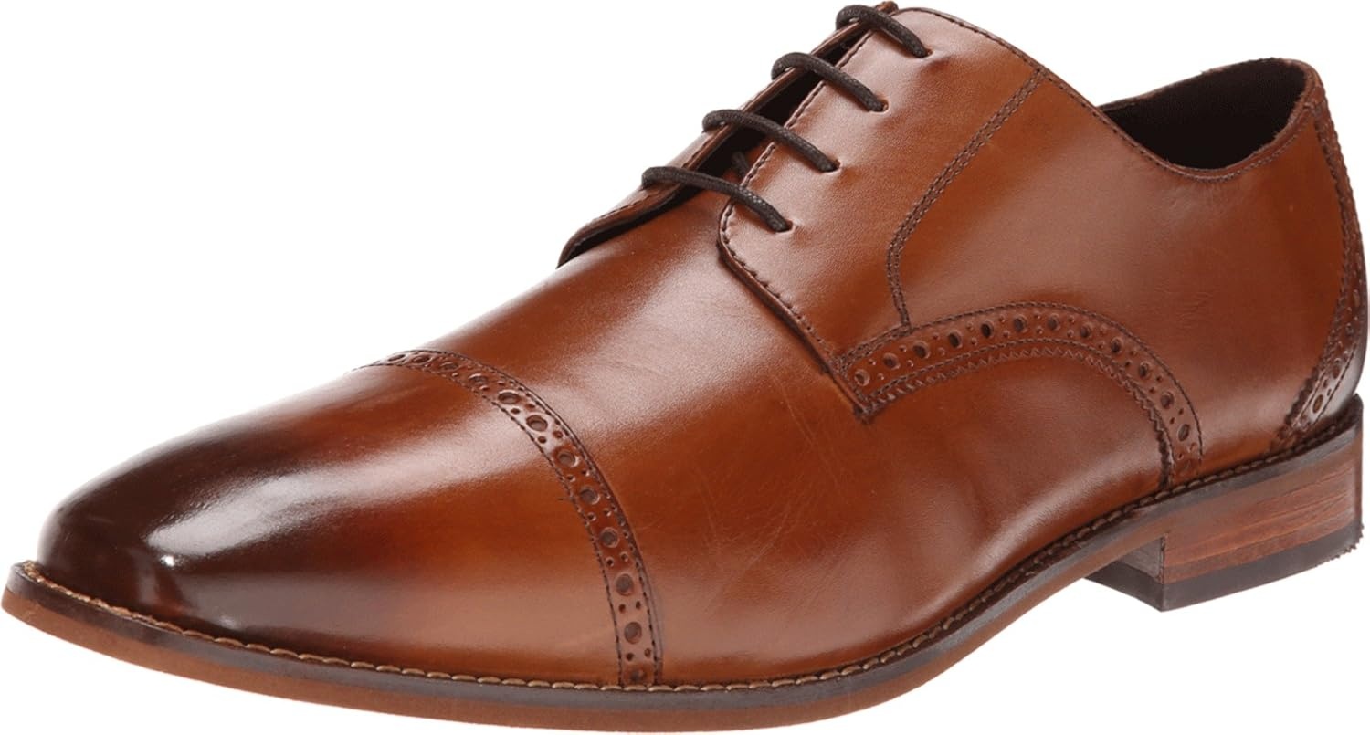 image:imageFlorsheim Mens Castellano Cap Toe OxfordSaddle Tan