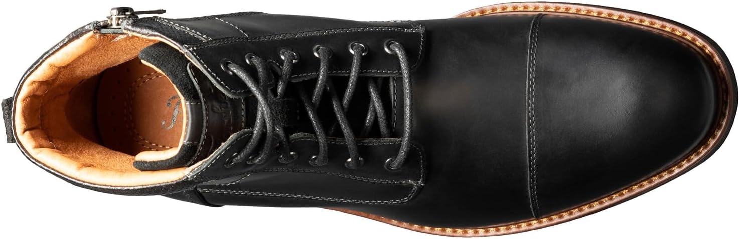 image:imageFlorsheim Mens Chalet Cap Toe BootBlack Crazy Horse