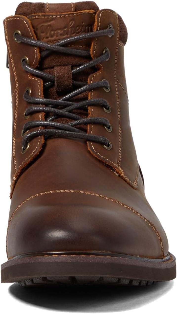 image:imageFlorsheim Mens Chalet Cap Toe BootBrown Crazy Horse