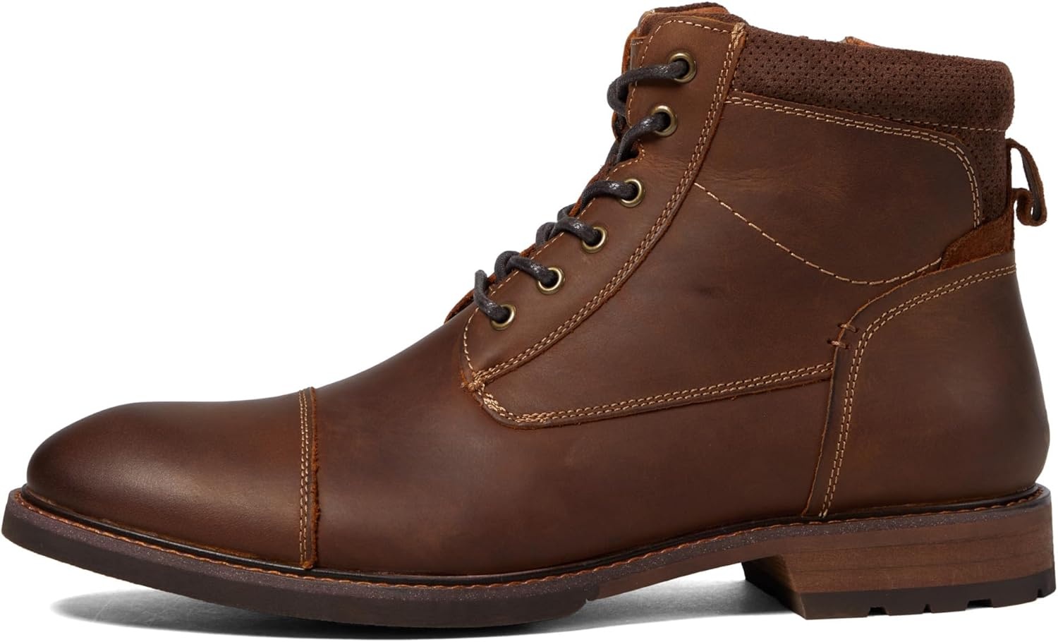 image:imageFlorsheim Mens Chalet Cap Toe BootBrown Crazy Horse