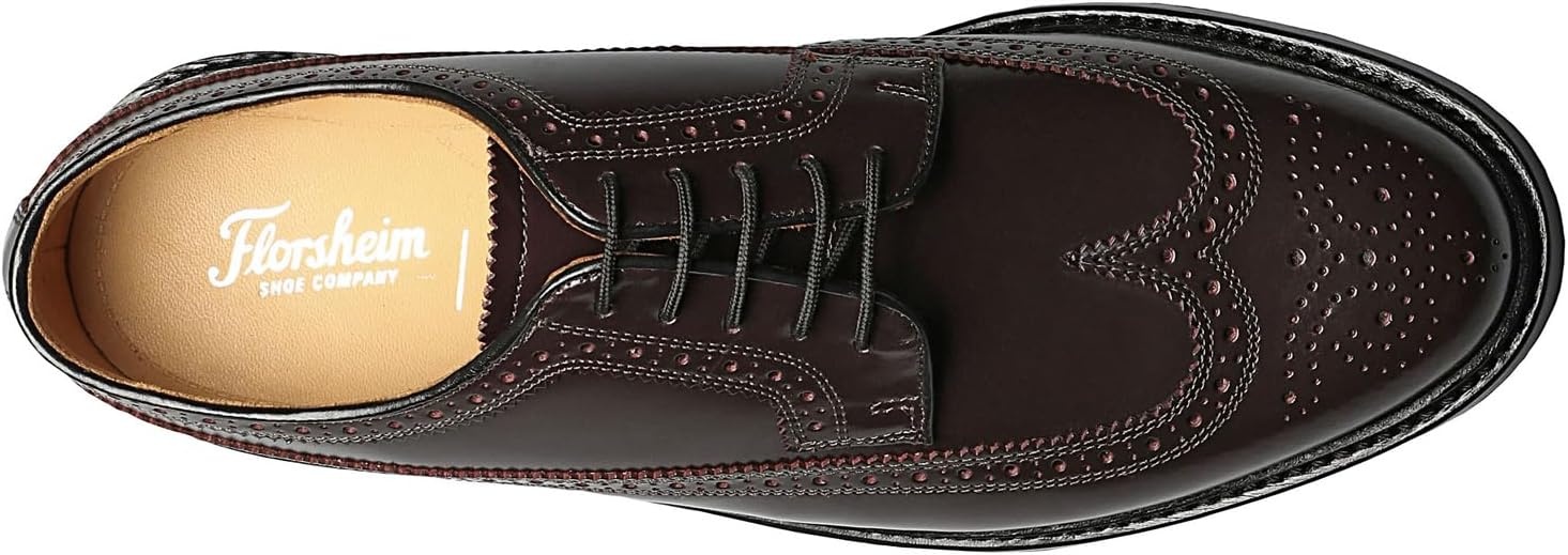 image:imageFlorsheim Mens Kenmoor Wingtip OxfordBurgundy Calf