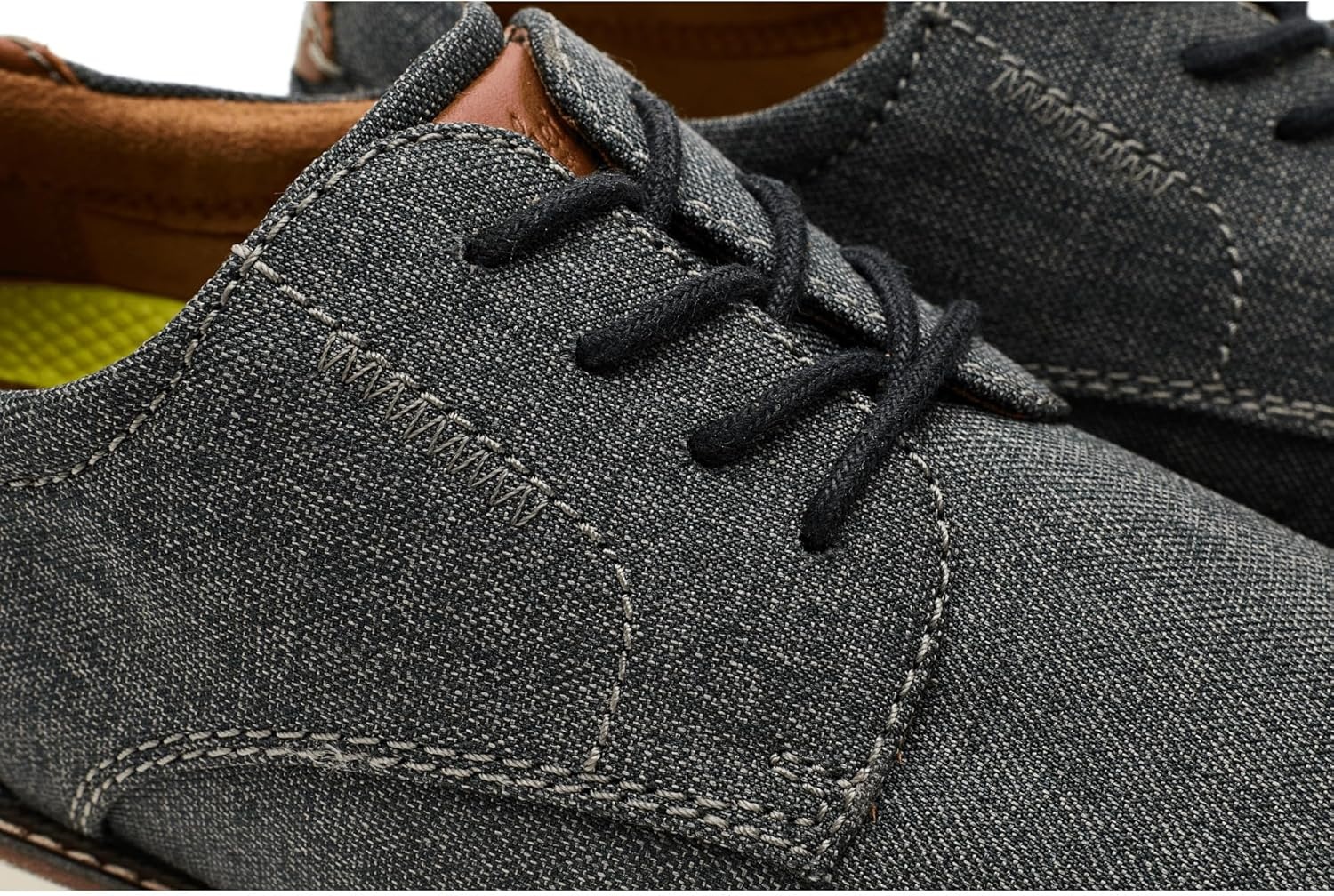 image:imageFlorsheim Mens Launch Canvas Plain Toe OxfordBlack