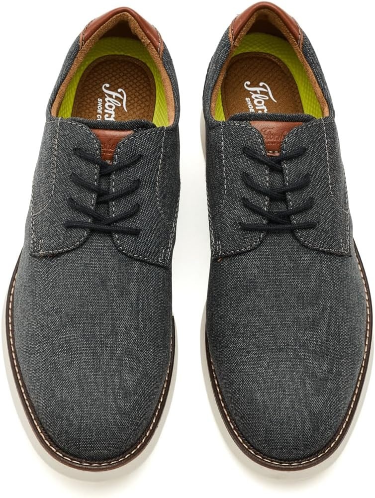 image:imageFlorsheim Mens Launch Canvas Plain Toe OxfordBlack