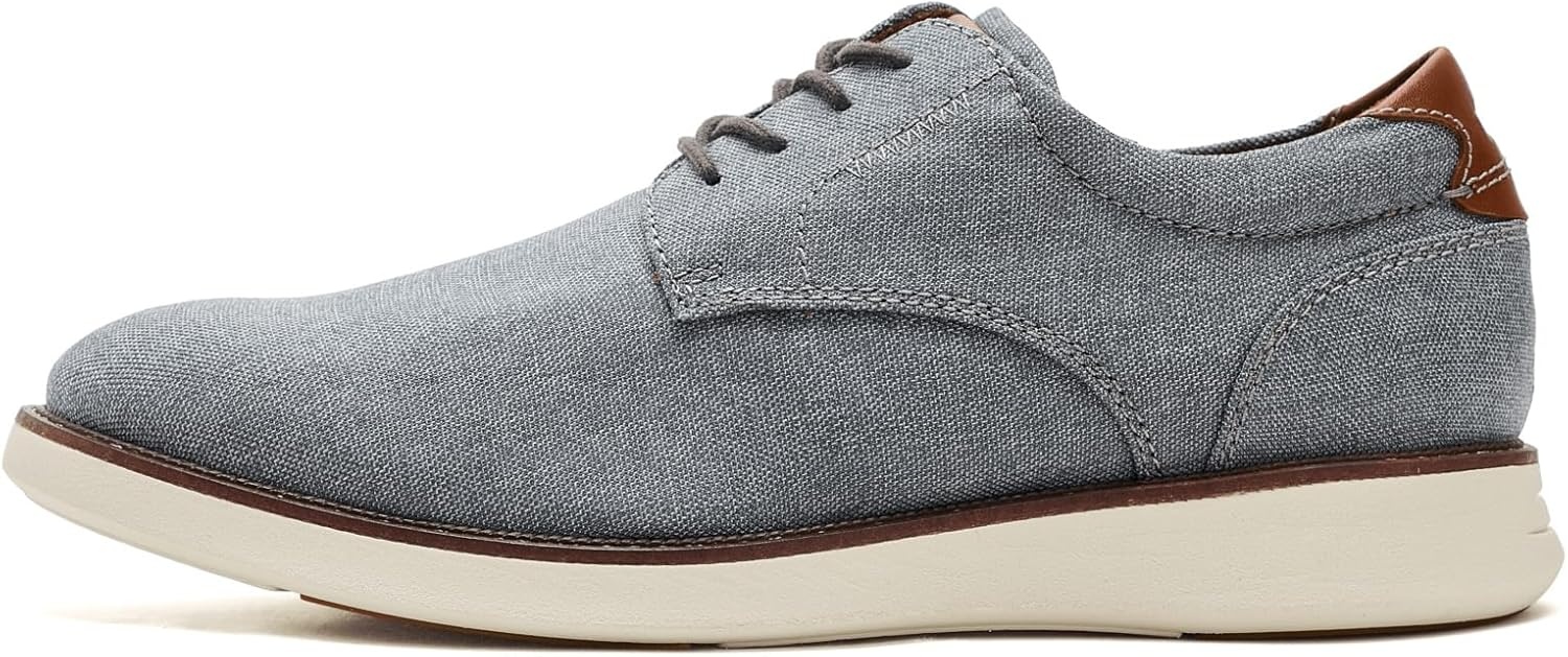 image:imageFlorsheim Mens Launch Canvas Plain Toe OxfordGrey