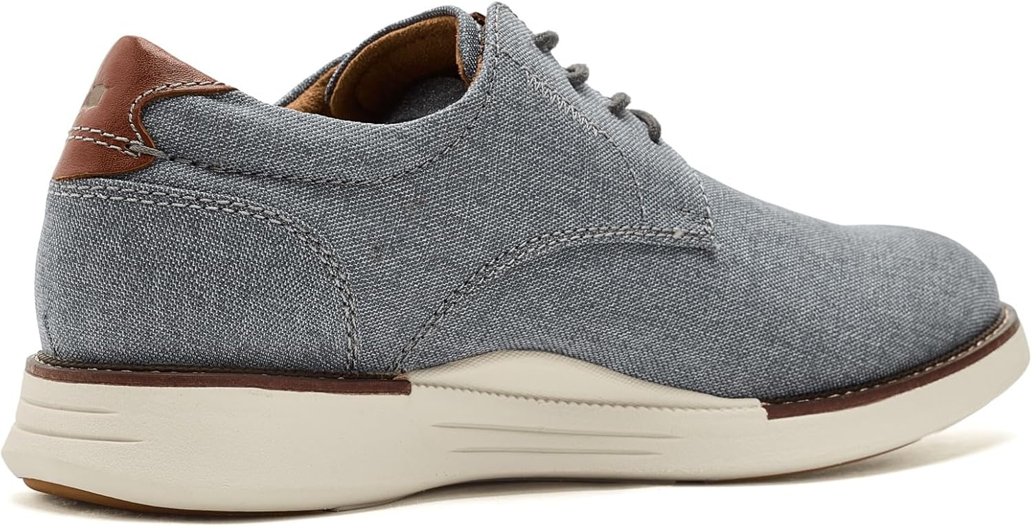 image:imageFlorsheim Mens Launch Canvas Plain Toe OxfordGrey