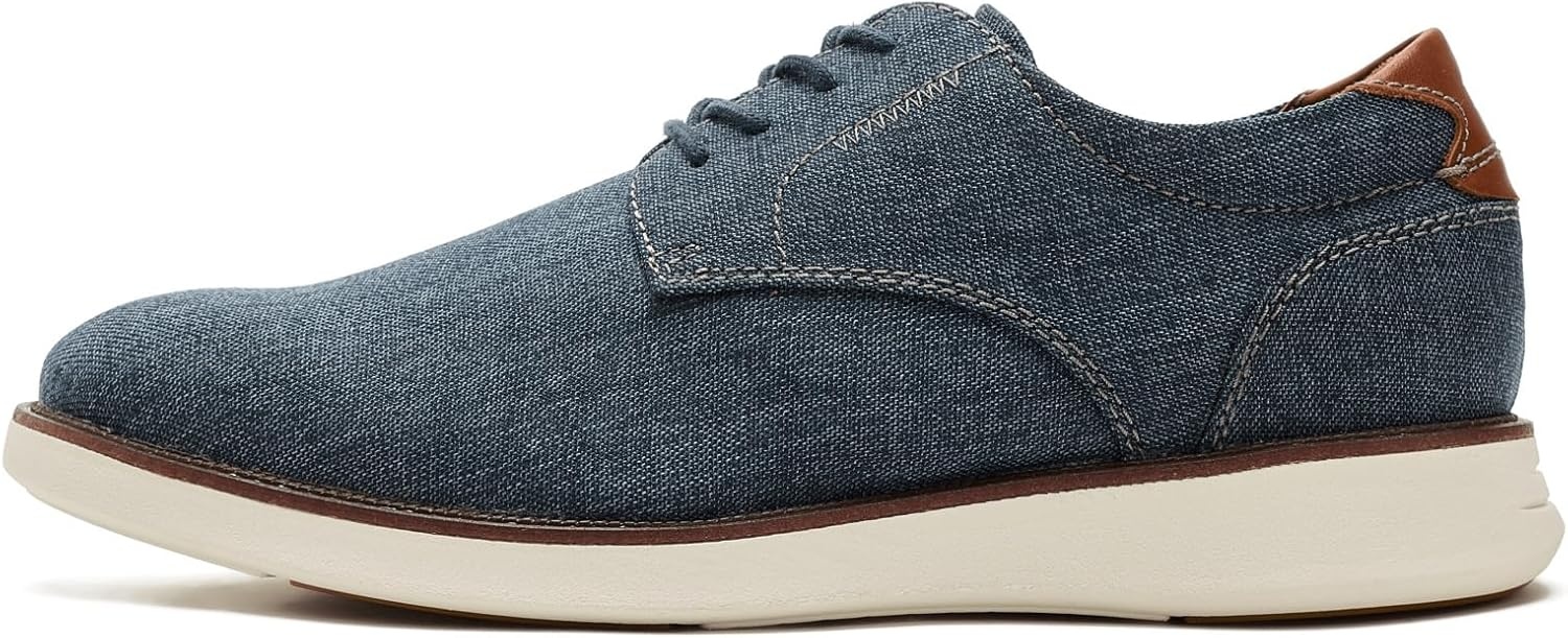 image:imageFlorsheim Mens Launch Canvas Plain Toe OxfordNavy