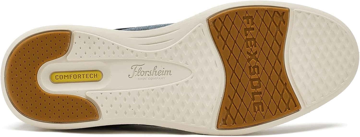 image:imageFlorsheim Mens Launch Canvas Plain Toe OxfordNavy