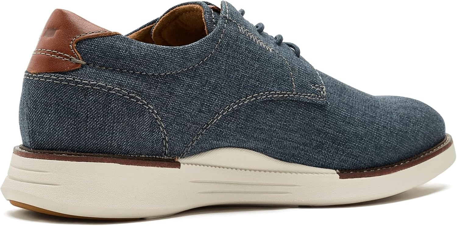 image:imageFlorsheim Mens Launch Canvas Plain Toe OxfordNavy