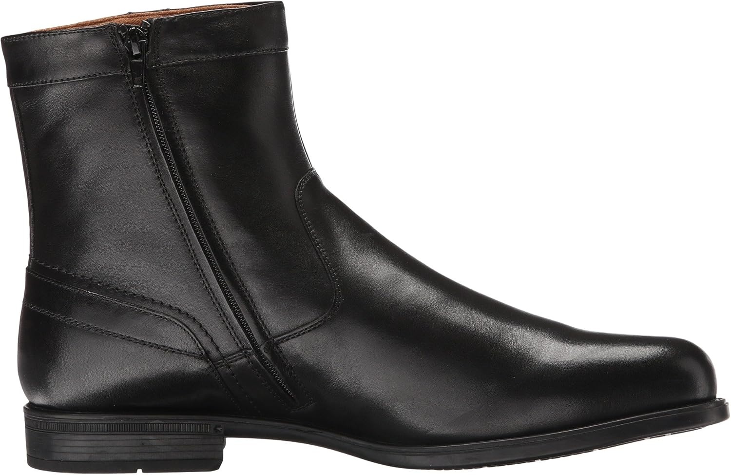 image:imageFlorsheim Mens Midtown Plain Toe Zip BootBlack