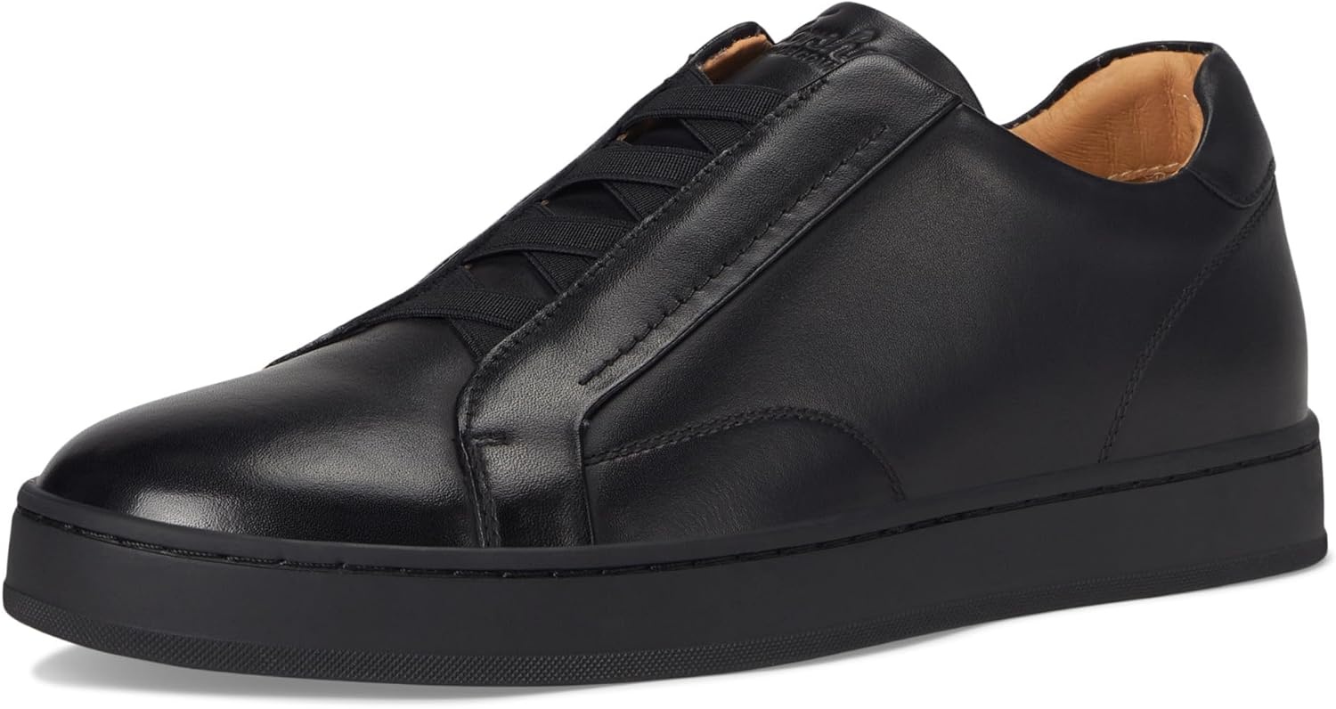 image:imageFlorsheim Mens Monopoli Elastic Lace to Toe SneakerBlack