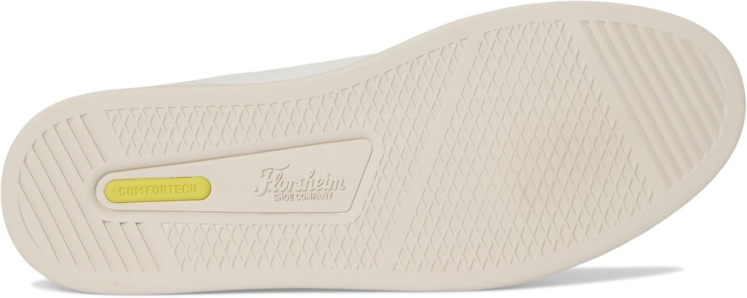 image:imageFlorsheim Mens Monopoli Elastic Lace to Toe SneakerCream