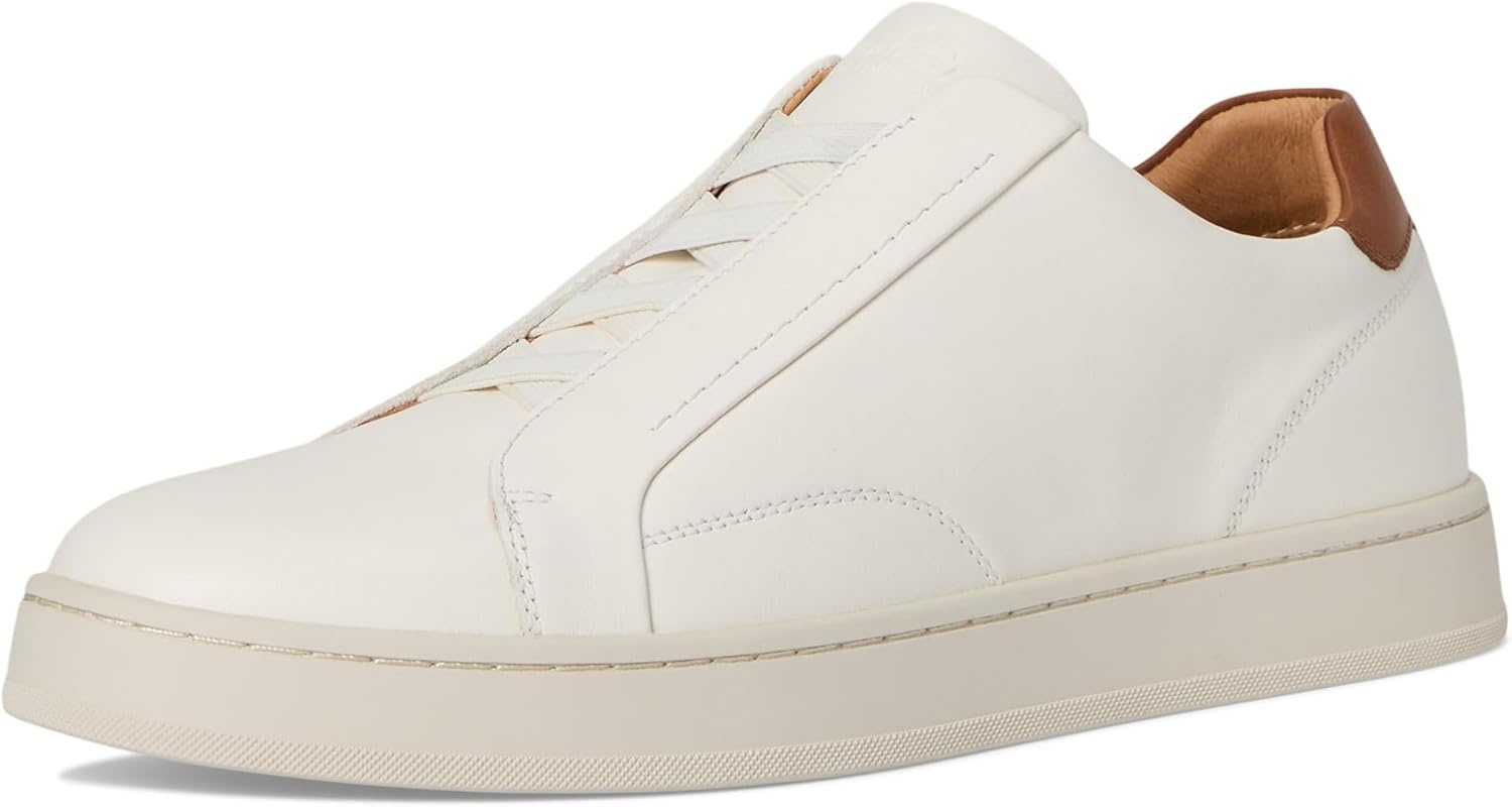 image:imageFlorsheim Mens Monopoli Elastic Lace to Toe SneakerCream