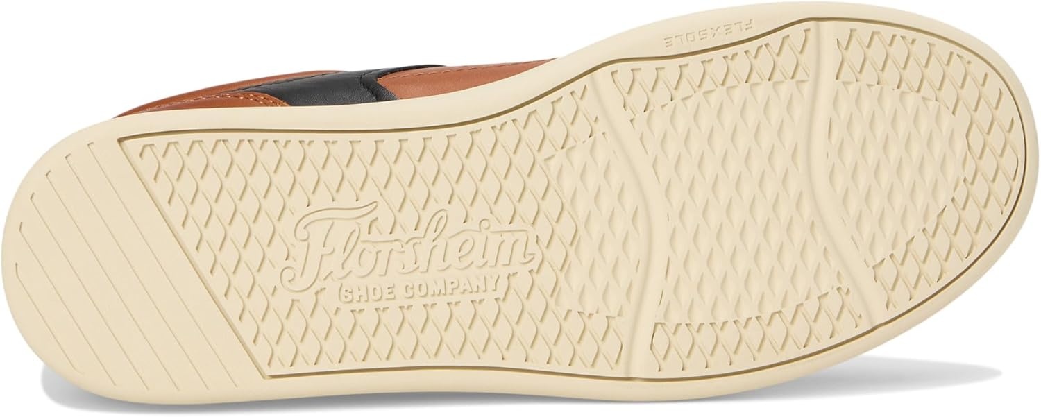 image:imageFlorsheim Mens Pace TToe Lace Up SneakersCognac Multi