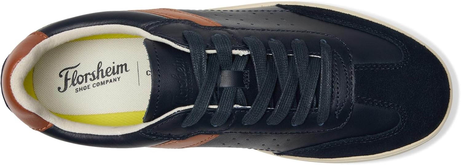 image:imageFlorsheim Mens Pace TToe Lace Up SneakersNavy Multi
