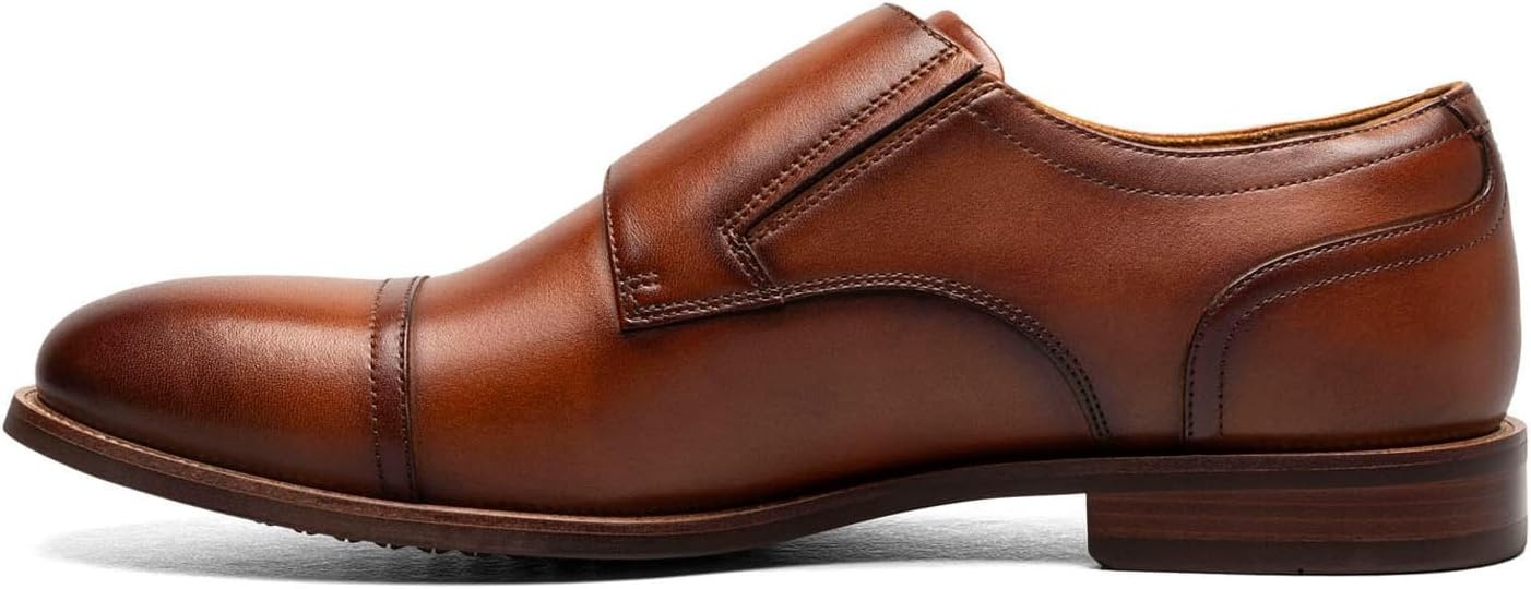 image:imageFlorsheim Mens Rucci Cap Toe Double Monk Strap LoaferCognac