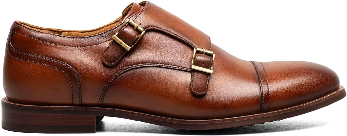 image:imageFlorsheim Mens Rucci Cap Toe Double Monk Strap LoaferCognac