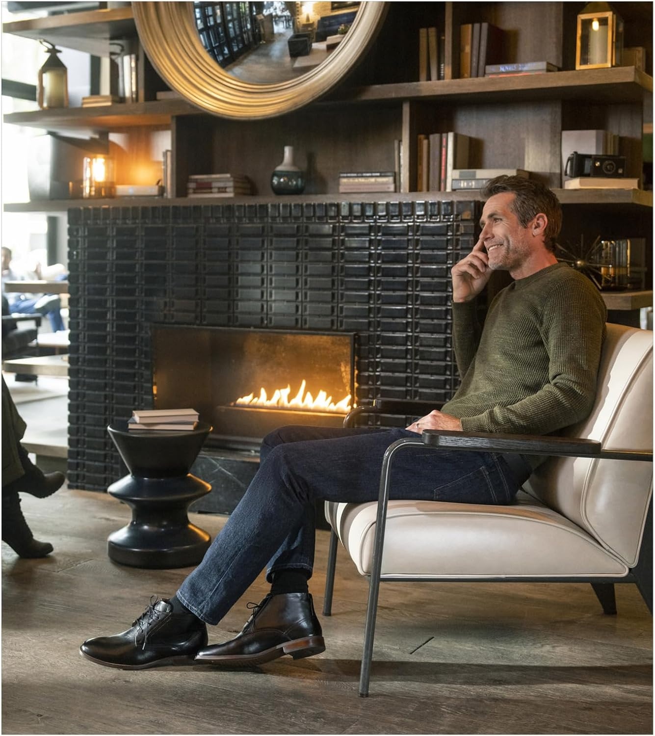 image:imageFlorsheim Mens Rucci Plain Toe Chukka BootBlack