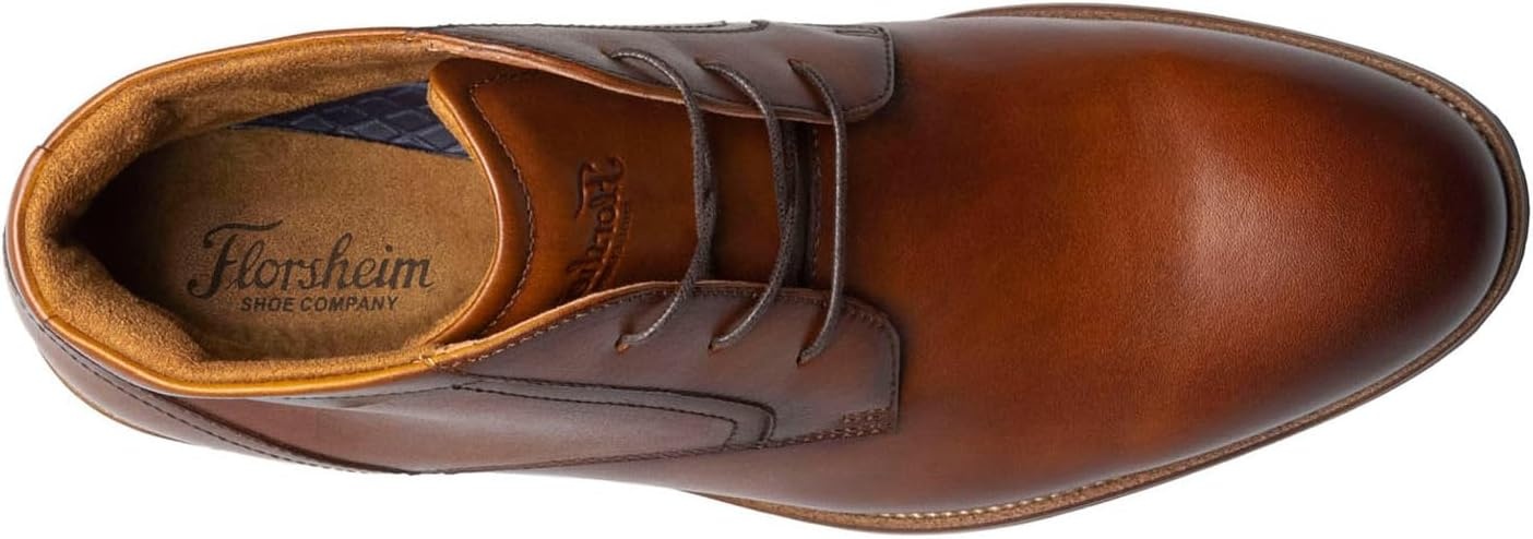 image:imageFlorsheim Mens Rucci Plain Toe Chukka BootCognac