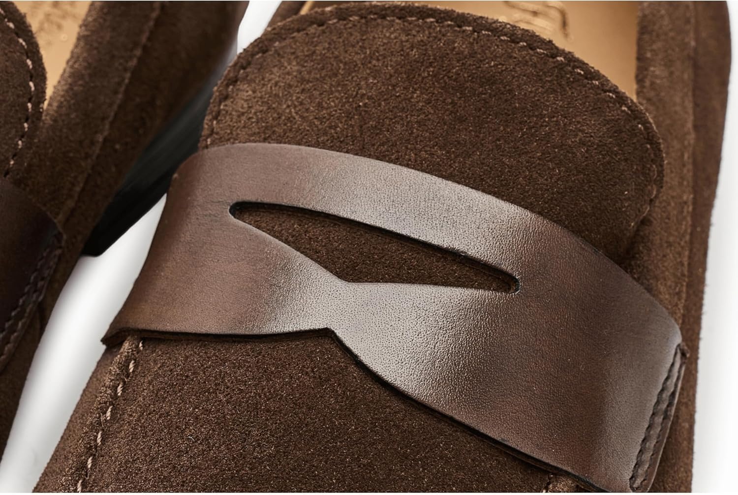 image:imageFlorsheim Modena Moc Toe Penny LoaferBrown Suede