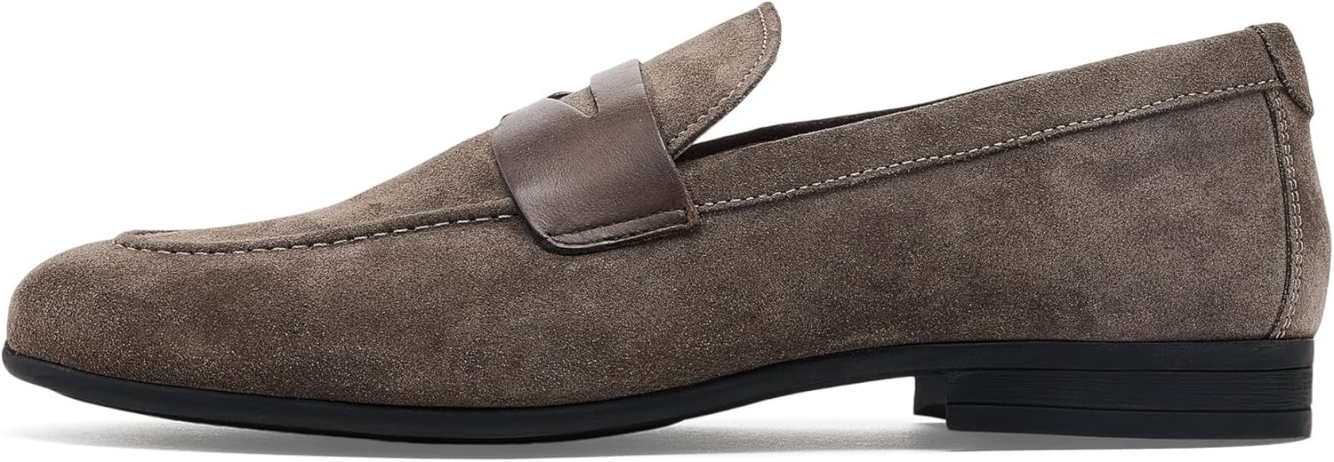 image:imageFlorsheim Modena Moc Toe Penny LoaferGray Suede
