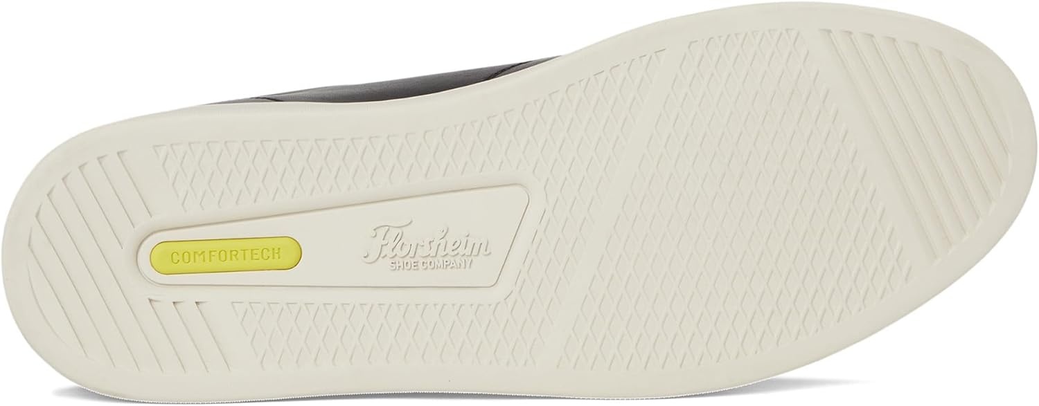 image:imageFlorsheim Monopoli Elastic LacetoToe Sneaker Mens Slip OnBlackWhite