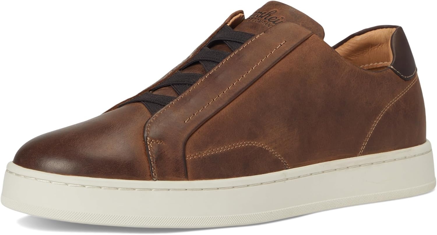 image:imageFlorsheim Monopoli Elastic LacetoToe Sneaker Mens Slip OnBrown