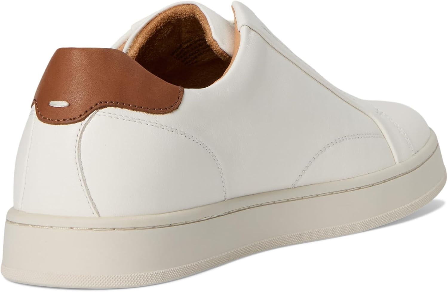 image:imageFlorsheim Monopoli Elastic LacetoToe Sneaker Mens Slip OnCream