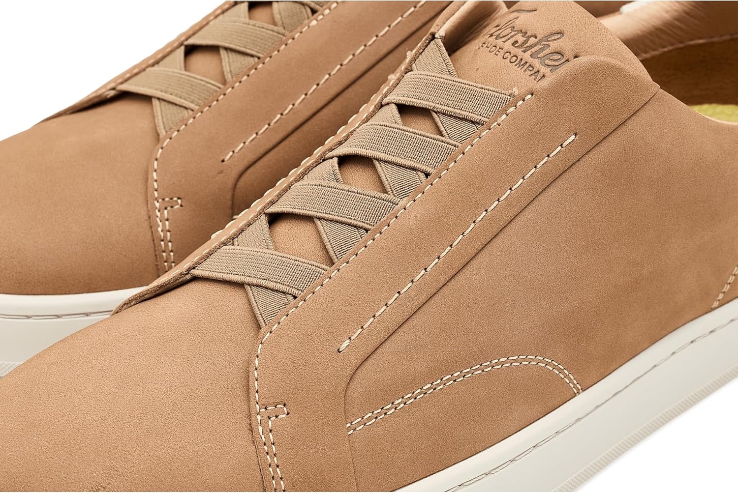 image:imageFlorsheim Monopoli Elastic LacetoToe Sneaker Mens Slip OnSand