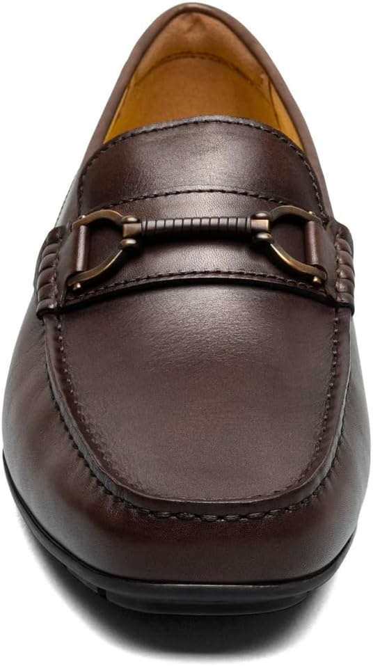 image:imageFlorsheim Motor Moc Toe Bit Driver Mens Slip OnBrown Smooth