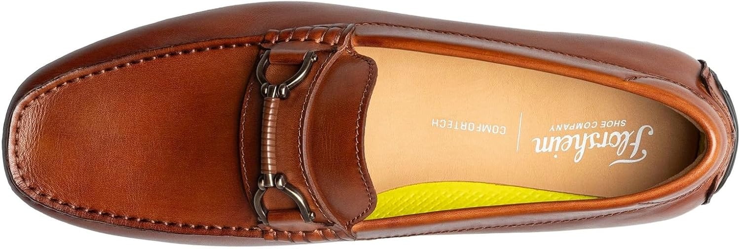 image:imageFlorsheim Motor Moc Toe Bit Driver Mens Slip OnCognac